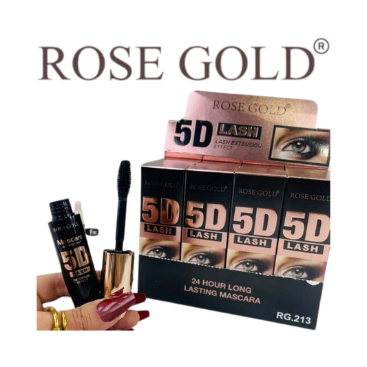 روز جولد ماسكارا D5 LASH – تطويل فوري وثبات يدوم