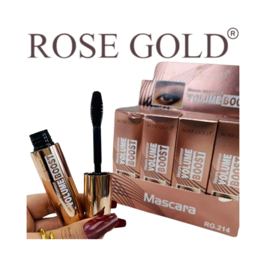 روز جولد ماسكارا Volume Boost – مقاومة للماء وتأثير تمديد