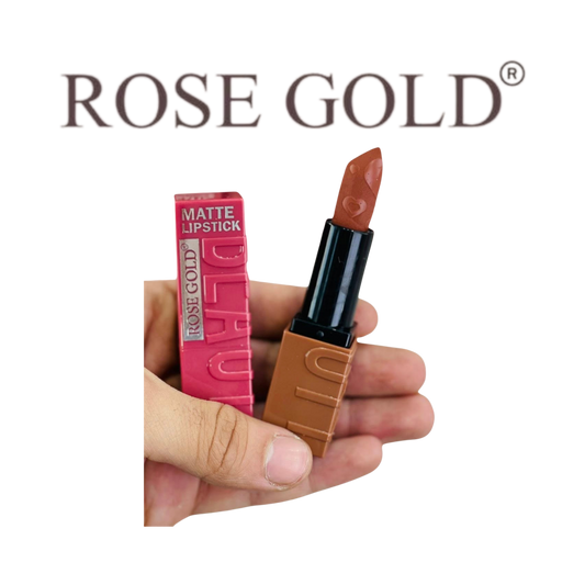 أحمر شفاه مطفي "روز جولد" – موديل RG-1170 (عدد 24 قطعة)