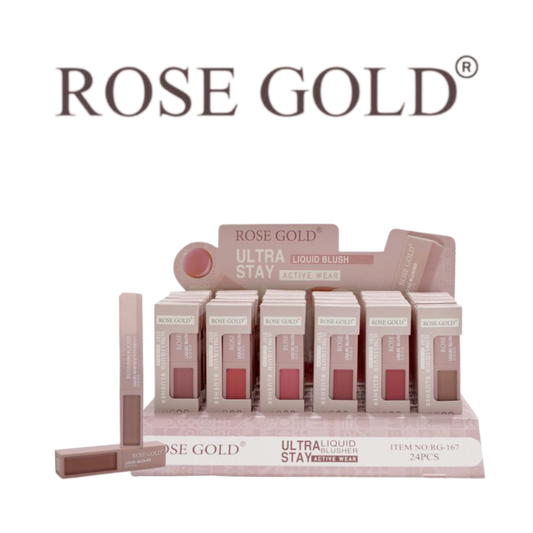 أحمر خدود سائل بثبات فائق من روز جولد