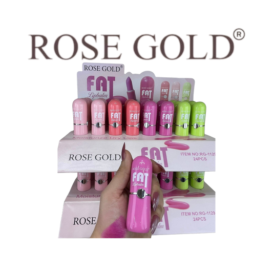 ملمع شفاه فات من روز جولد