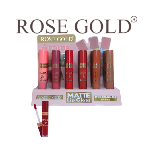 ملمع شفاه مطفي من روز جولد – 6 ألوان ساحرة