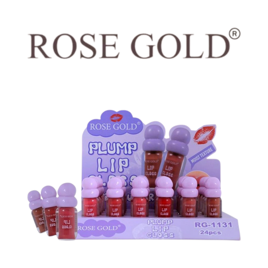 ملمع شفاه بلمسة ممتلئة من روز جولد – 6 ألوان ساحرة