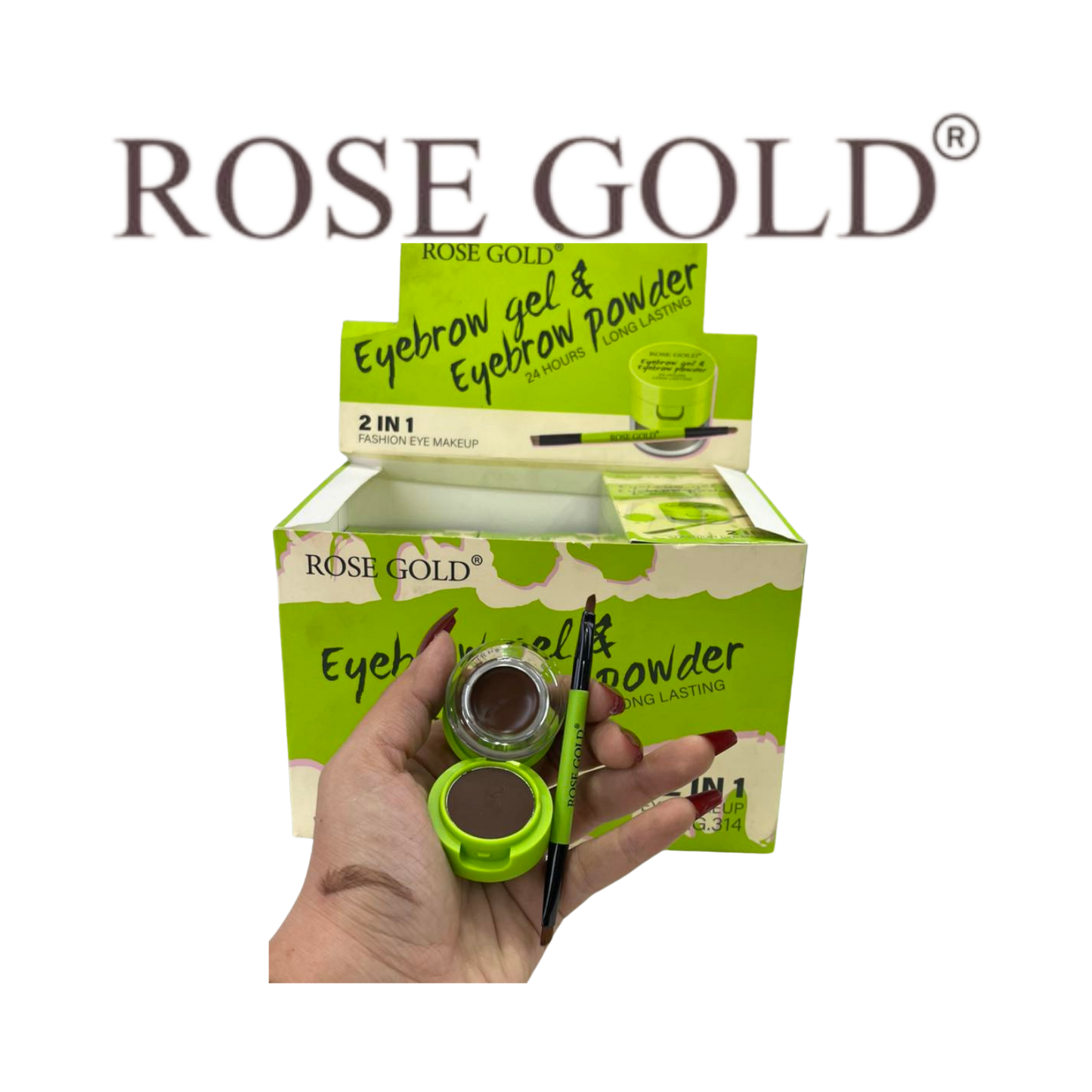 روز جولد – جل الحواجب وبودرة الحواجب 2 في 1