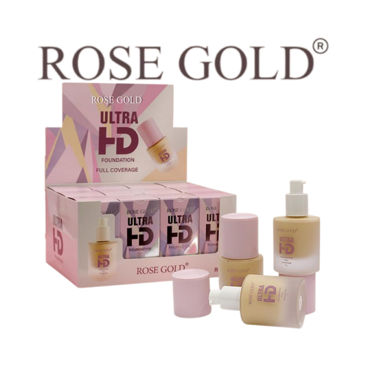 Ultra HD كريم أساس روز جولد – تغطية كاملة بتقنية