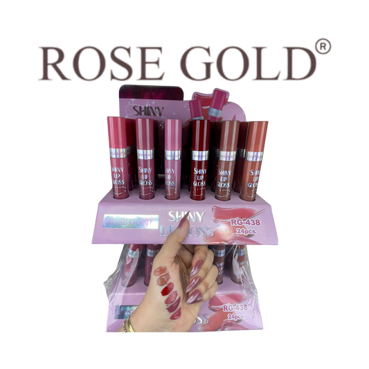 روز جولد ملمع شفاه SHINY – ألوان متعددة ولمعان فوري