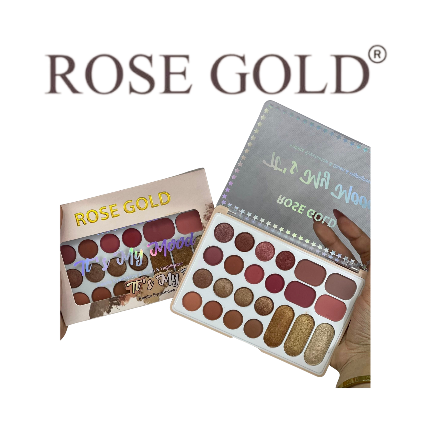 روز جولد باليت متعددة الاستخدامات – It's My Mood!