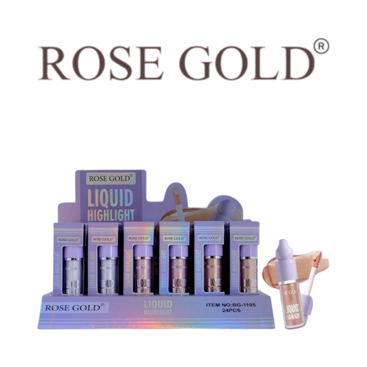 روز جولد هايلايتر سائل – 3 في 1 لإشراقة طبيعية للوجه والجسم