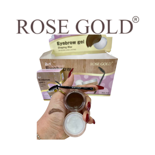 روز جولد جل وشمع الحواجب – تحديد وتثبيت 2×1 بثبات طويل