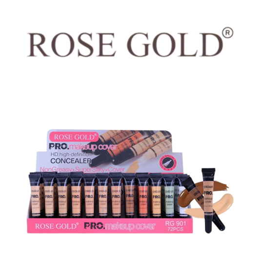 روز جولد كونسيلر PRO Makeup Cover HD – تغطية مثالية وفرشاة مدمجة
