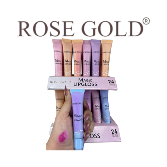 روز جولد ملمع شفاه MAGIC – لمعان مرطب بألوان باستيل