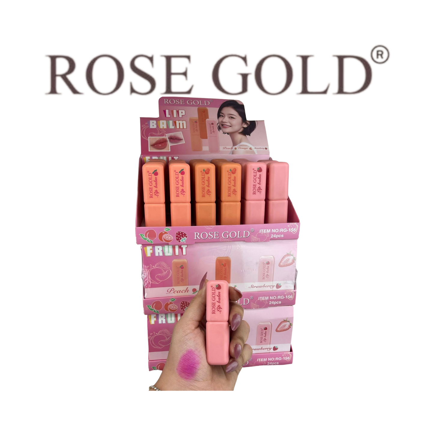 روز جولد مرطب شفاه FRUIT – ترطيب بنكهة الفواكه وألوان جذابة