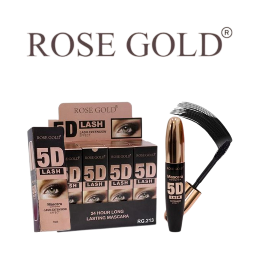 روز جولد ماسكارا D5 LASH – تطويل فوري وثبات يدوم