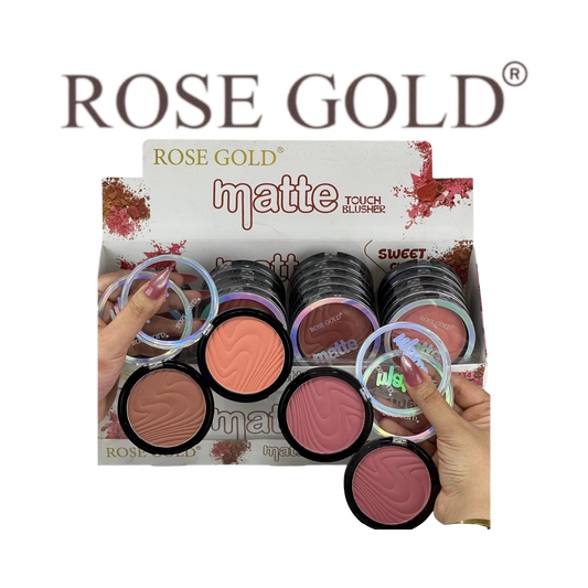 روز جولد بلاشر MATTE TOUCH – ألوان طبيعية بملمس مطفي