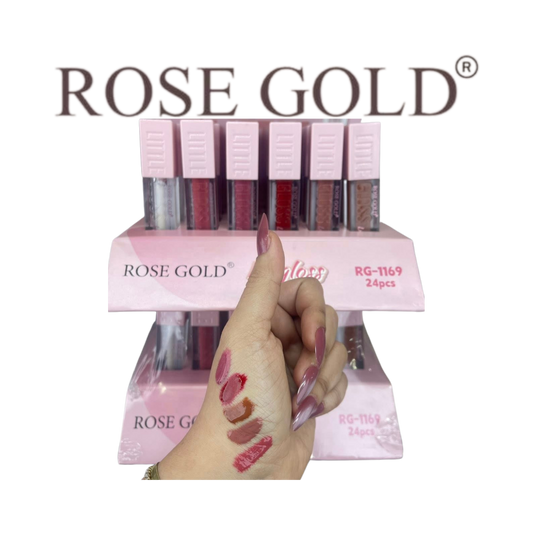 روز جولد – ملمع شفاه LITTLE GLOSS بـ 6 درجات لونية (كود RG-1169)