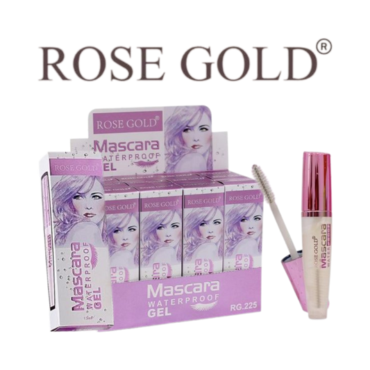 روز جولد ماسكارا WATERPROOF GEL – تحديد ناعم بتركيبة جل مقاومة للماء
