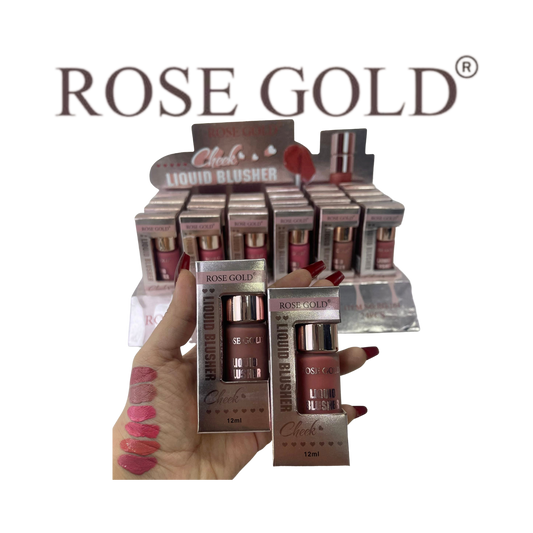روز جولد بلاشر سائل LIQUID BLUSHER – تغطية طبيعية بتركيبة خفيفة (12ml)