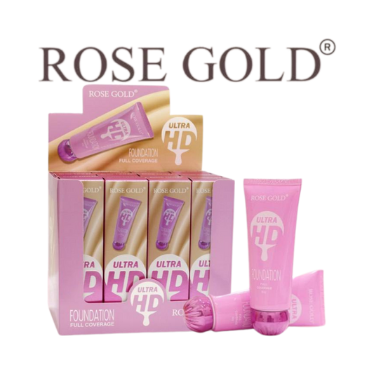 روز جولد كريم أساس ULTRA HD – تغطية كاملة لبشرة ناعمة ومشرقة (RG-321)