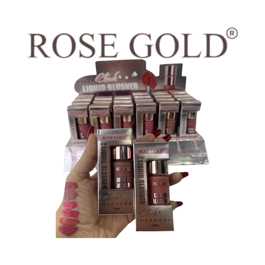 روز جولد LIQUID BLUSHER – بلاشر سائل للخدود بألوان طبيعية ولمسة مشرقة (12ml)