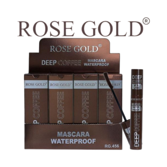 روز جولد ماسكارا DEEP COFFEE – كثافة طبيعية بلون بني مقاوم للماء (RG-456)