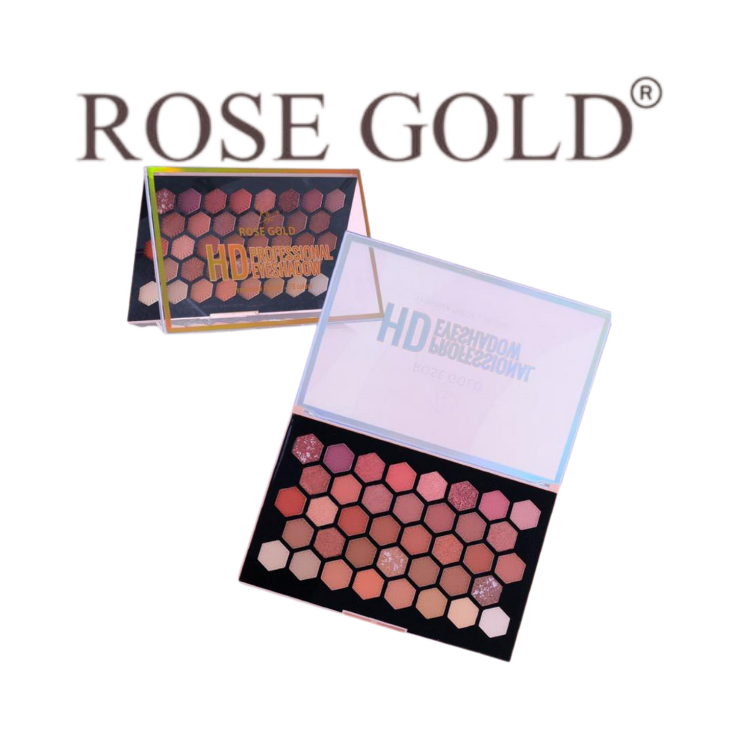 روز جولد HD PROFESSIONAL EYESHADOW – باليت احترافي بـ 38 لون لإطلالات متعددة (RG-403)