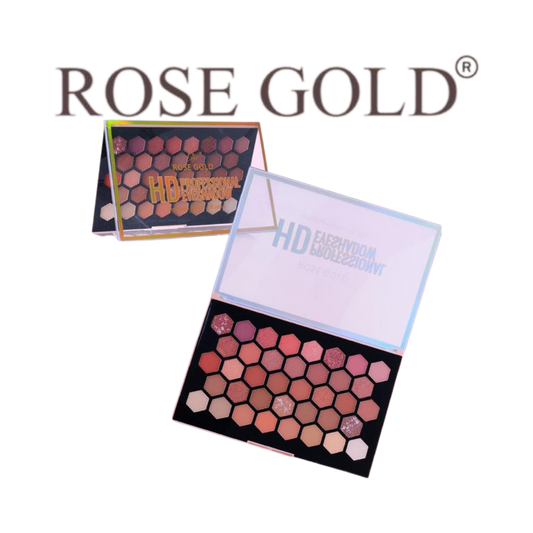 روز جولد HD PROFESSIONAL EYESHADOW – باليت احترافي بـ 38 لون لإطلالات متعددة (RG-403)