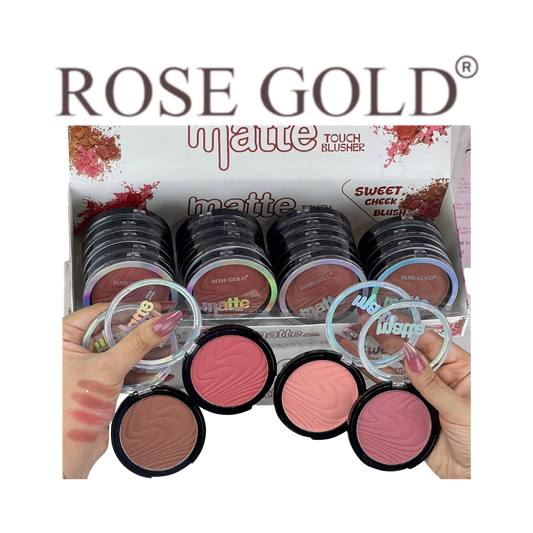 روز جولد بلاشر MATTE TOUCH – ألوان طبيعية بملمس مطفي
